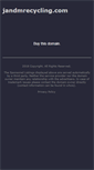 Mobile Screenshot of jandmrecycling.com