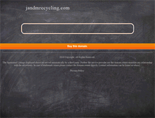 Tablet Screenshot of jandmrecycling.com